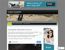 Tablet Screenshot of cruiserrevolution.com